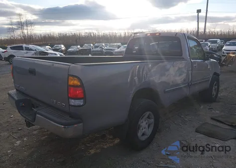 2000 Toyota Tundra Sr5 V8 from USA, damaged, VIN 5TBKT4415YS033183